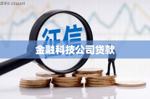 济阳金融科技公司贷款