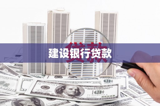 济阳建设银行贷款