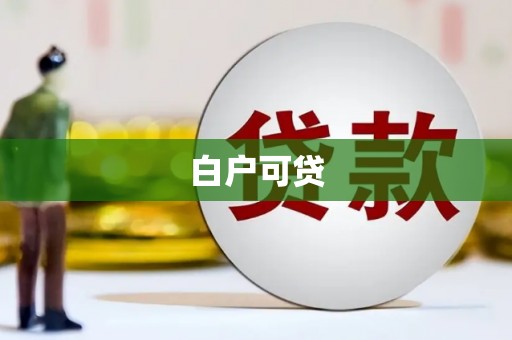 济阳白户可贷