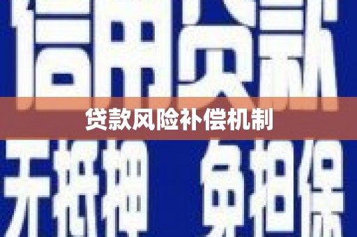 济阳贷款风险补偿机制